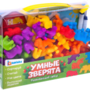 Развивающая игра Умные зверята / 6943080 21век