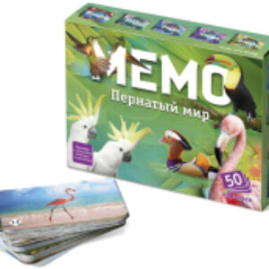 Настольная игра Мемо Пернатый мир / 7952 21век