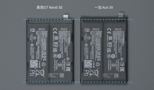Двойное вскрытие! Разборка Realme GT Neo 6 SE и OnePlus Ace 3V (видео)