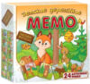 Развивающая игра Мемо Лесные жители / 8500 21век