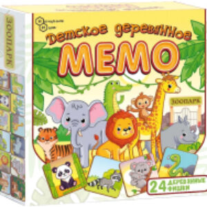 Развивающая игрушка Мемо Зоопарк / 8502/36 21век