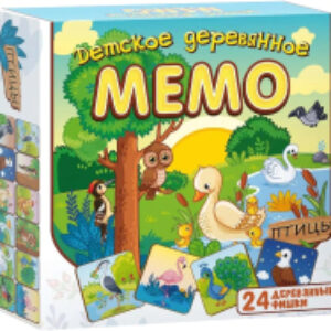 Настольная игра Мемо Птицы / 8504 21век