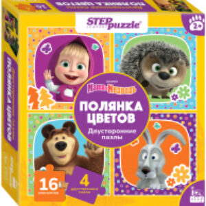 Развивающая игра Маша и Медведь. Полянка цветов / 87013 21век
