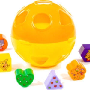Развивающая игрушка Оранжевая корова Шар / 93097 21век