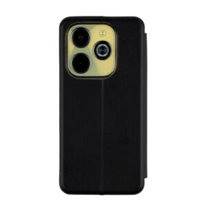 Чехол для Infinix HOT 40i книжкой AT (черный)