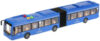 Автобус игрушечный BUS-45PL-BU 21век