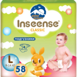 Подгузники детские Classic Plus L 9-14 кг / InsCL58Lime 21век