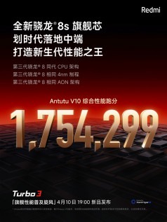 "Эпохальный" Snapdragon 8s Gen 3 и другие детали по Redmi Turbo 3