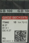Набор игл для промышленной швейной машины DCx27 70 RG GB-10 21век