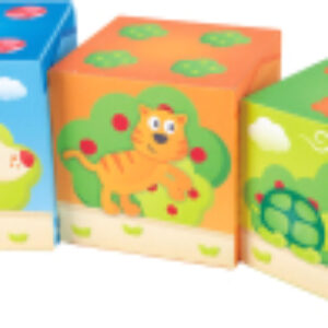 Развивающая игрушка Кубики-пирамида. Башня Дружбы / E0451-HP 21век