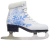 Коньки фигурные Flowers Fur 2.09-02.W 21век