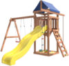 Игровой комплекс С качелями лодочка для улицы и дачи IgroWoods ДП-1 21век