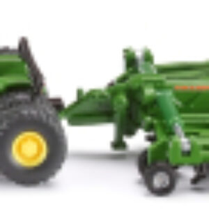 Трактор игрушечный John Deere 9630 c прицепом-плугом / 1856 21век