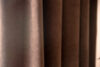 Шторы Канвас горький шоколад КГШ-K110 21век