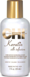 Сыворотка для волос Keratin Silk Infusion восстанавливающая с шелком и кератином 21век