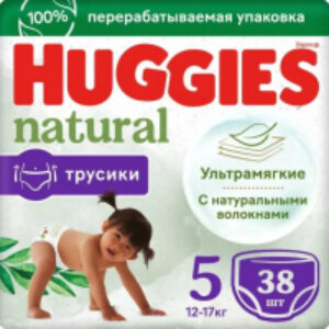 Подгузники-трусики детские Natural Mega 5 12-17кг 21век