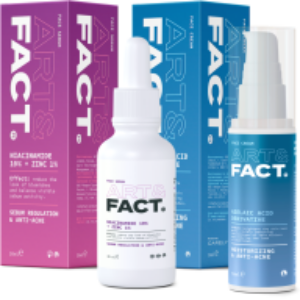 Набор косметики для лица Niacinamide 10% + Zinc 1% Крем 50мл+Сыворотка 30мл 21век