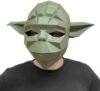 Объемная модель Маска Мастер Йода / PP-3YDA-WAS 21век