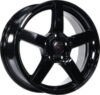 Литой диск R-02 17x7" 5x114.3мм DIA 54.1мм ET 45мм Black 21век