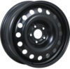 Штампованный диск R-1723 17x6.5" 5x114.3мм DIA 64.1мм ET 40мм Black 21век