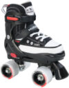 Роликовые коньки Rollschuh Roller Skate Schwarz / 22032 21век