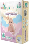 Подгузники детские S 3-6кг / 83287438 21век