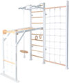 Детский спортивный комплекс Scala In Legno Con Rete 2 Bianco-naturale / PS-131 21век