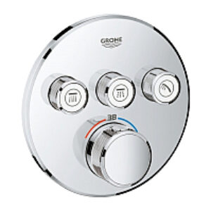 Внешняя часть смесителя скрытого монтажа SmartControl 29121000 21век