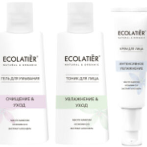 Набор косметики для лица Soft Skin Гель для умывания+Тоник+Крем для лица 21век