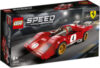 Конструктор Speed Champions Спорткар 1970 Ferrari 512 M / 76906 21век
