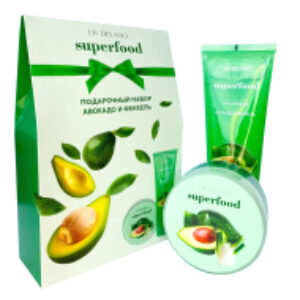 Набор косметики для тела Superfood Авокадо и фенхель Гель д/д 250мл+Крем для тела 240мл 21век