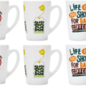 Набор кружек Tea & Coffee Mix P8590 21век
