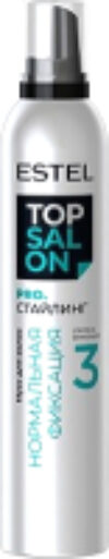 Мусс для укладки волос Top Salon Pro Стайлинг нормальная фиксация 21век
