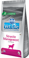 Сухой корм для собак Vet Life Struvite Management 21век