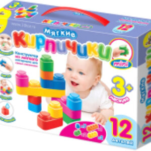 Развивающая игрушка Мягкие кирпичики мини / 02671 21век