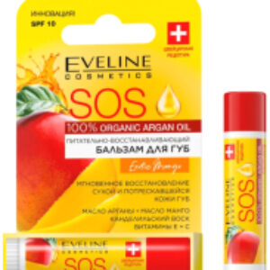 Бальзам для губ 100% Organic Argan Oil SOS Exotic mango 21век