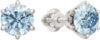 Серьги из белого золота 3S40132.14K.W 21век