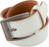 Ремень мужской 571-Z04-L-WHT 21век