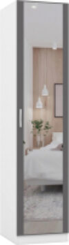Шкаф-пенал Марсель 580 1 зеркало / МР-03 21век