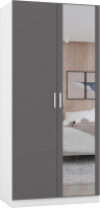 Шкаф Марсель 580 1 зеркало / МР-06 21век