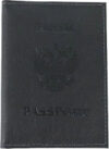 Обложка на паспорт 604-118LG-BLK 21век