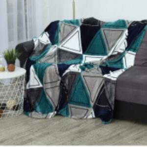 Плед Absolute flannel Треугольники Фланель 200x220 / 36917 21век