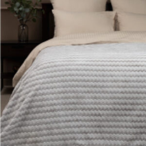 Плед Absolute Зигзаг двухцветный Flannel 200x220 / 92574 21век