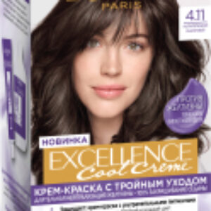Крем-краска для волос Color Excellence Cool Creme 4.11 21век