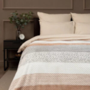 Плед Deco Lux Полосы Фланель 200x220 / 90692 21век