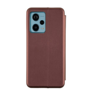 Чехол для Redmi Note 12 Pro+ 5G книжкой АТ (бордовый)