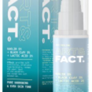 Пилинг для лица Kaolin 5% + Black Clay 3% + Lactic Acid 2% Карбоновый 21век