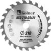 Пильный диск KSD 210x30x24 21век