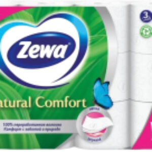Туалетная бумага Natural Comfort 3-х слойная 21век