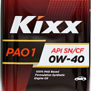 Моторное масло PAO 1 SN/CF 0W40 / L208444TE1 21век